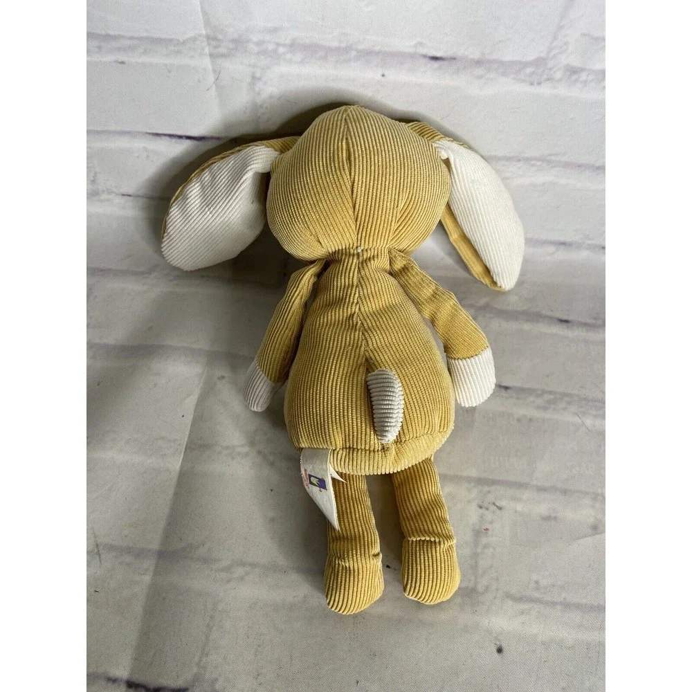 Manhattan Toy Folksy Foresters Bunny Rabbit Corduroy Plush Stuffed Animal 2012
